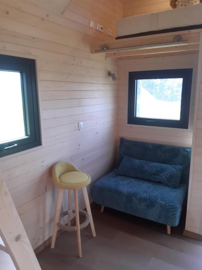 Micro Maison Bois / Tiny House Au Calme Crest Exterior photo