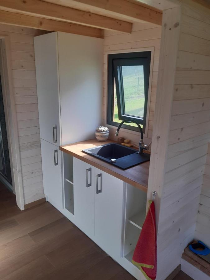 Micro Maison Bois / Tiny House Au Calme Crest Exterior photo